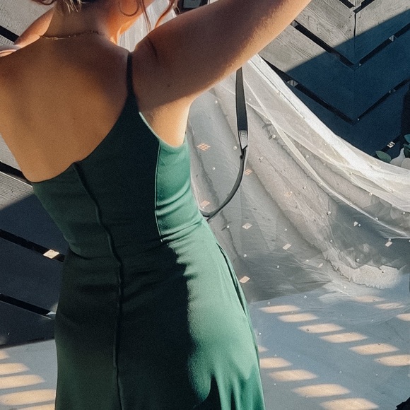 Maxi one shoulder bridesmaid dress - Picture 5 of 5